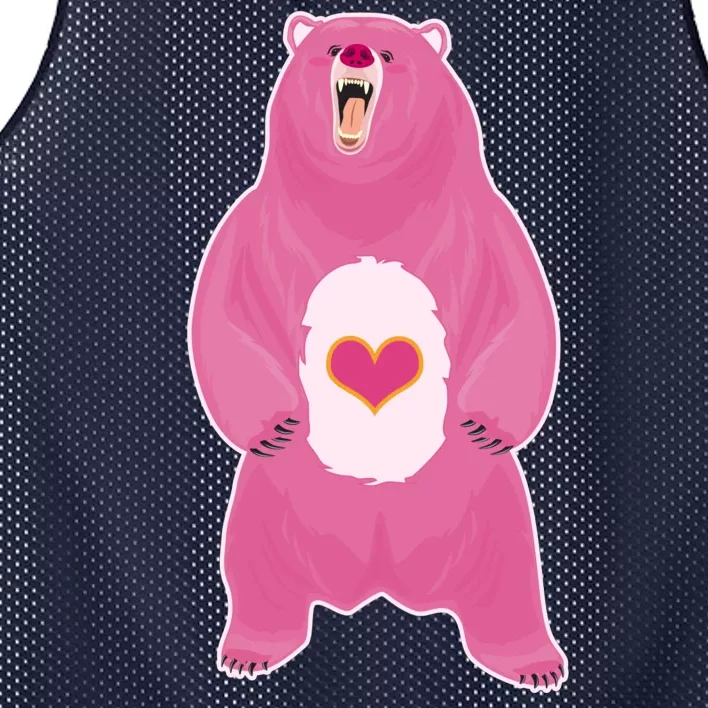 Scare Bear Mesh Reversible Basketball Jersey Tank