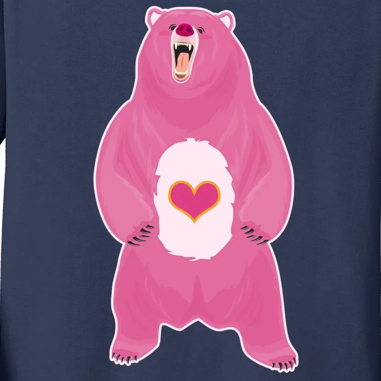 Scare Bear Kids Long Sleeve Shirt