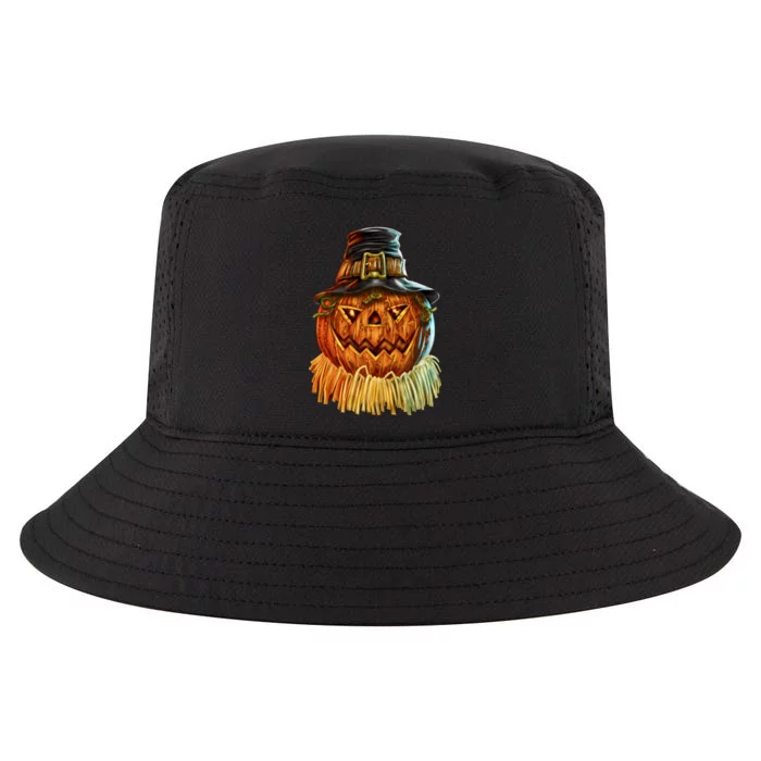 Scarecrow Pumpkin Halloween Cool Comfort Performance Bucket Hat