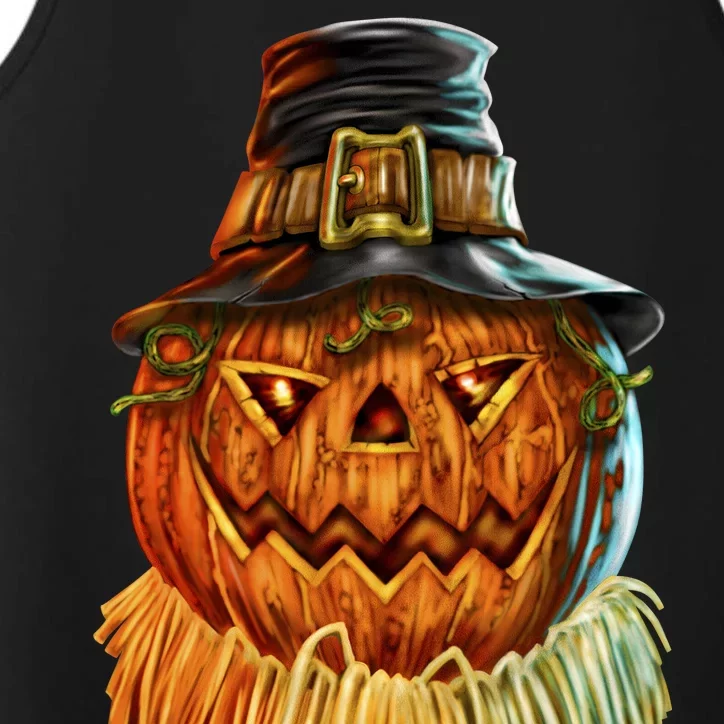 Scarecrow Pumpkin Halloween Performance Tank