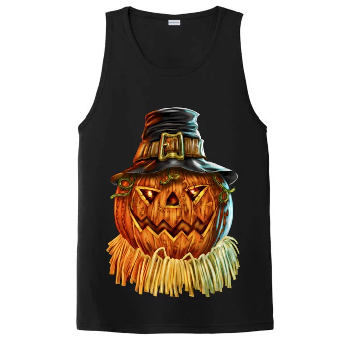 Scarecrow Pumpkin Halloween Performance Tank