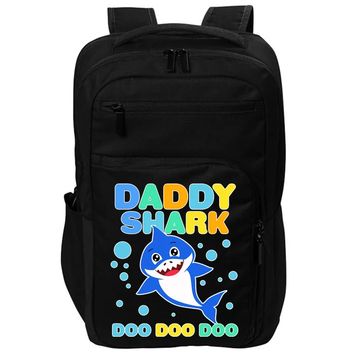 Scary Daddy Shark Doo Doo Doo Halloween Impact Tech Backpack