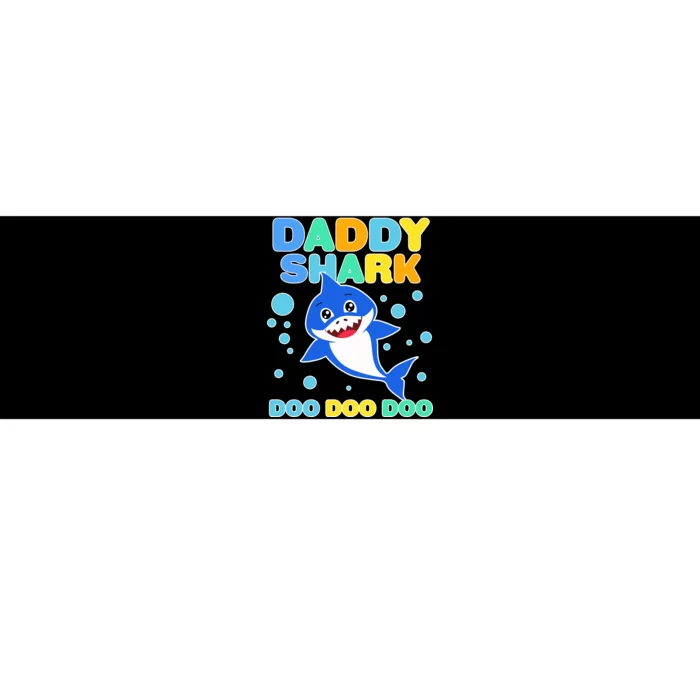 Scary Daddy Shark Doo Doo Doo Halloween Bumper Sticker