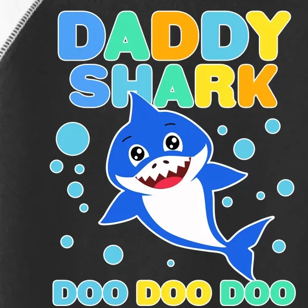 Scary Daddy Shark Doo Doo Doo Halloween Toddler Fine Jersey T-Shirt