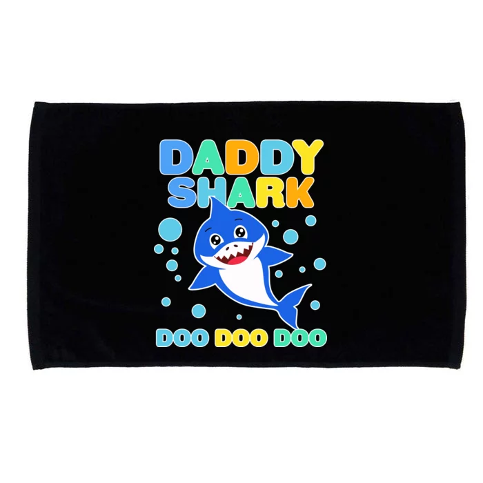 Scary Daddy Shark Doo Doo Doo Halloween Microfiber Hand Towel