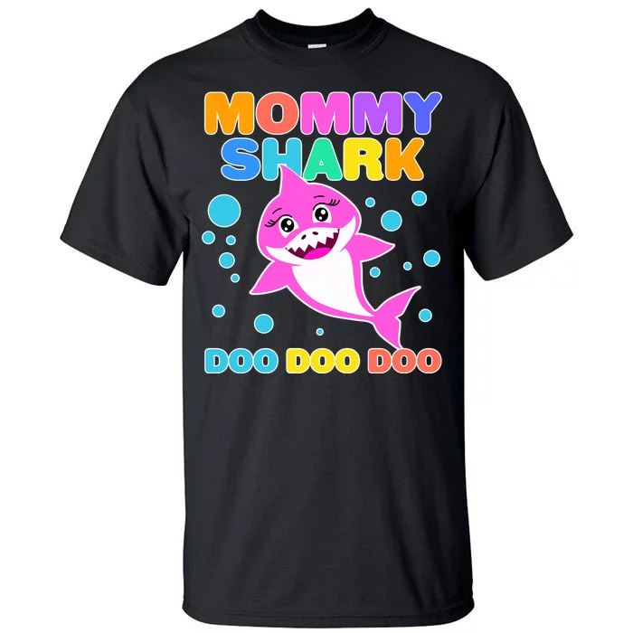 Scary Mommy Shark Doo Doo Doo Halloween Tall T-Shirt