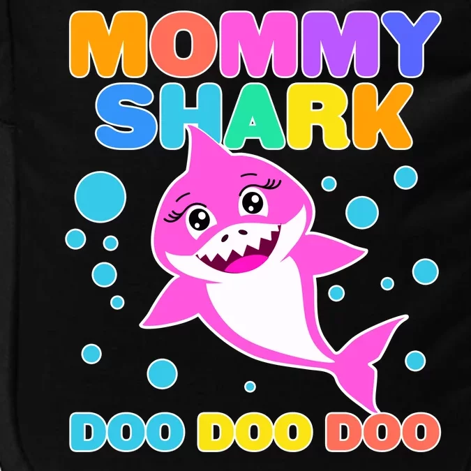 Scary Mommy Shark Doo Doo Doo Halloween Impact Tech Backpack