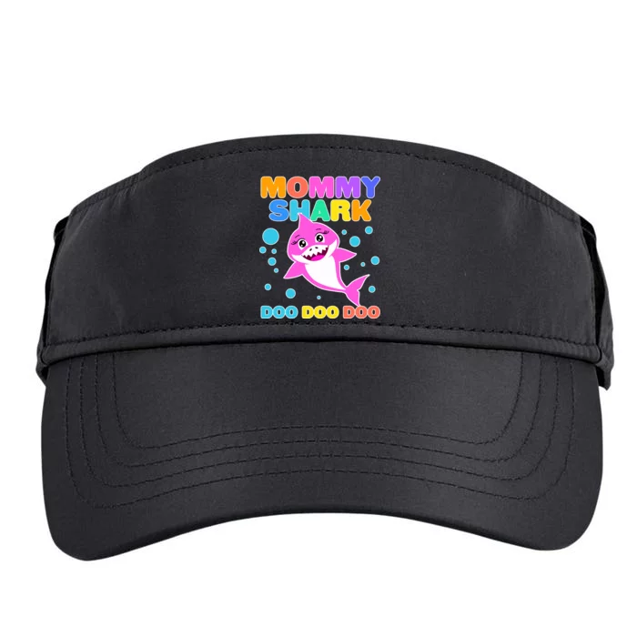 Scary Mommy Shark Doo Doo Doo Halloween Adult Drive Performance Visor