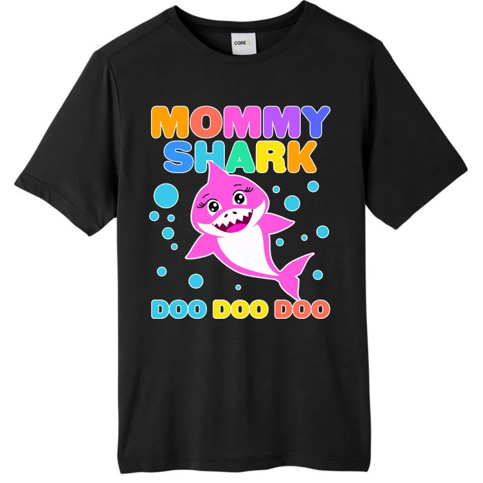 Scary Mommy Shark Doo Doo Doo Halloween ChromaSoft Performance T-Shirt