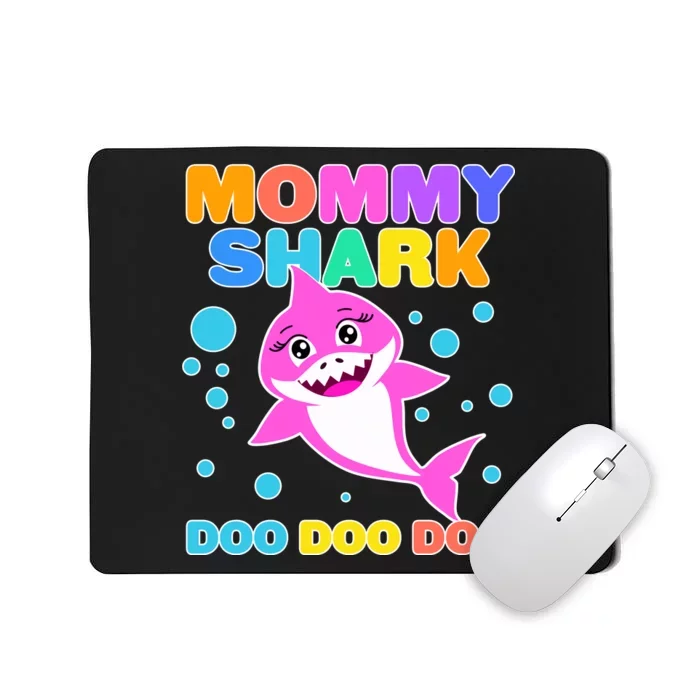 Scary Mommy Shark Doo Doo Doo Halloween Mousepad