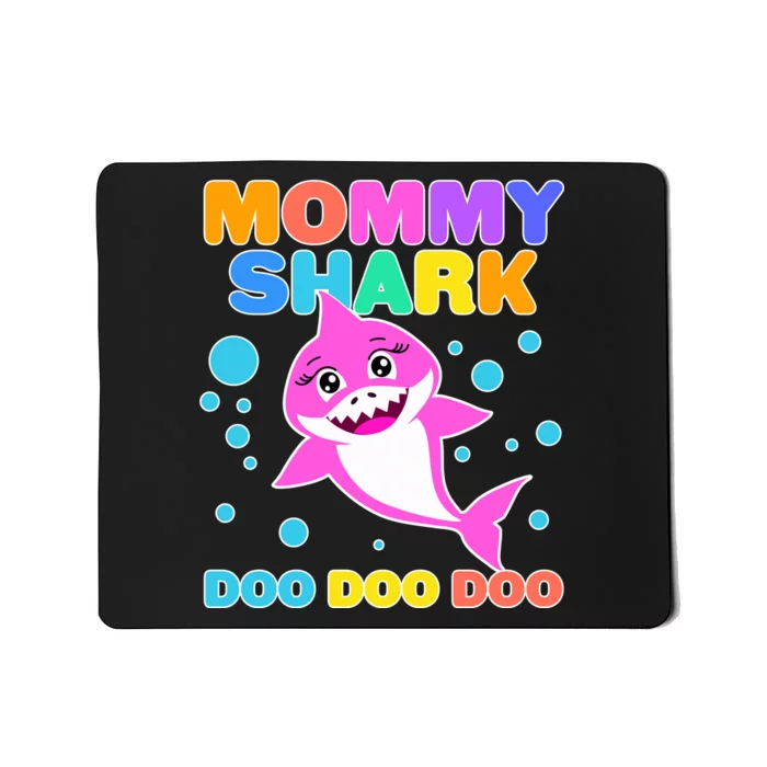 Scary Mommy Shark Doo Doo Doo Halloween Mousepad