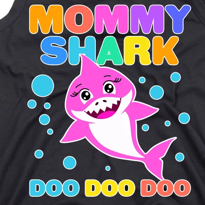 Scary Mommy Shark Doo Doo Doo Halloween Tank Top