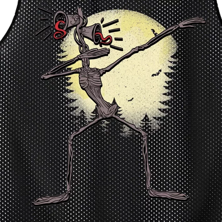 Scary Siren Head Monster Dabbing Mesh Reversible Basketball Jersey Tank