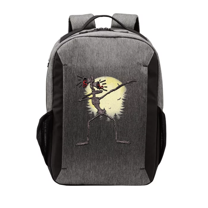 Scary Siren Head Monster Dabbing Vector Backpack