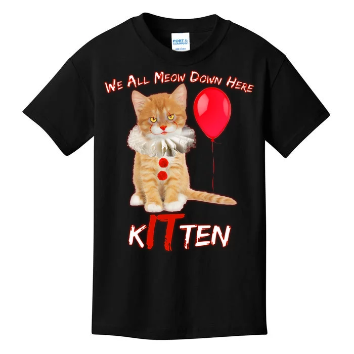 We all meow outlet down here t shirt