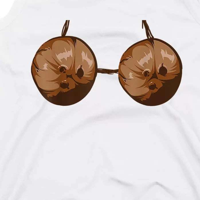 Summer Coconut Bra Halloween Costume Funny Outfit Tank Top