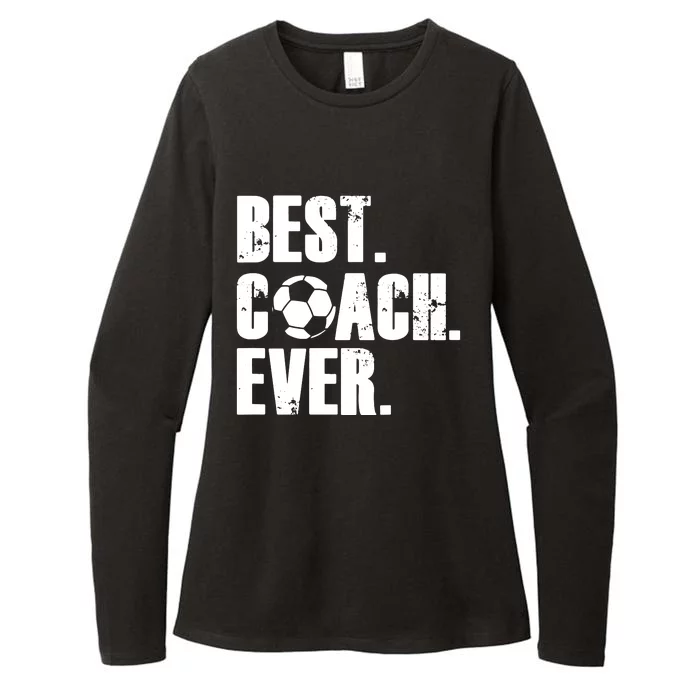 SOCCER COACH BEST COACH EVER SOCCER GIFT Womens CVC Long Sleeve Shirt