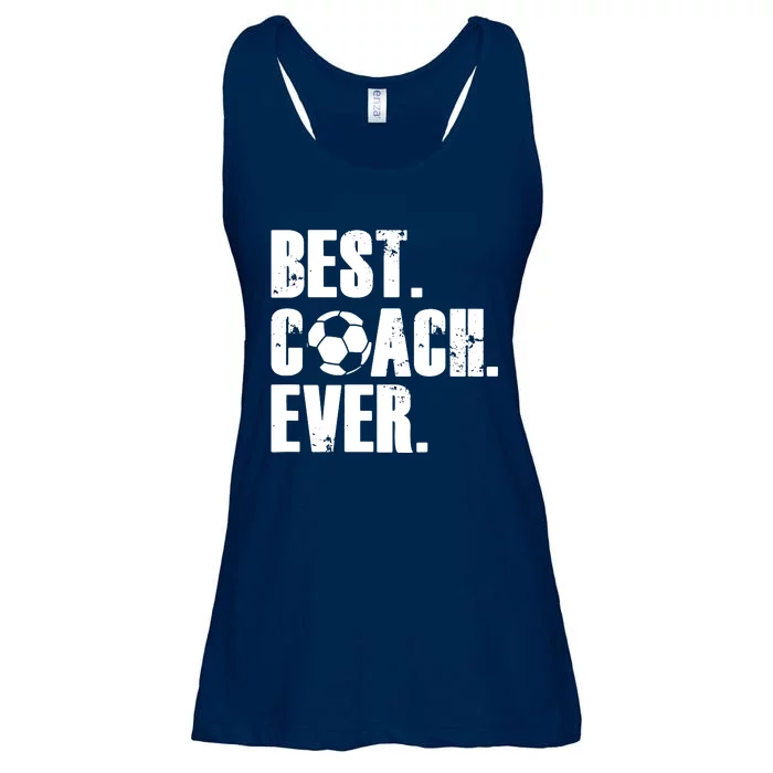 SOCCER COACH BEST COACH EVER SOCCER GIFT Ladies Essential Flowy Tank