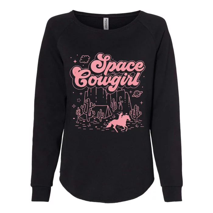 Space Cow Bachelorette Party Rodeo Women Womens California Wash Sweatshirt