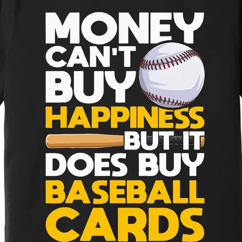 Sports Cards & Baseball Card Collector Premium T-Shirt