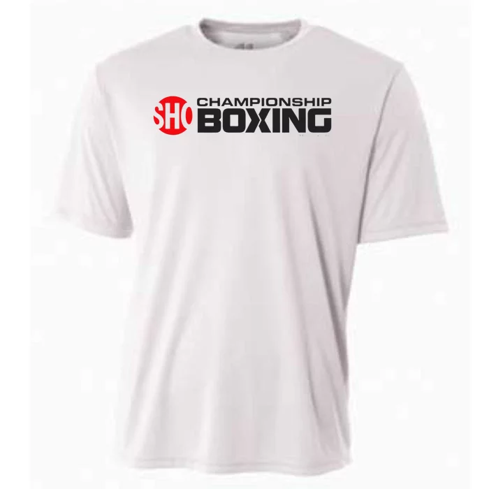 SHO Championship Boxing Logo Cooling Performance Crew T-Shirt