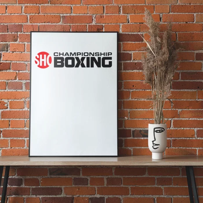 SHO Championship Boxing Logo Poster