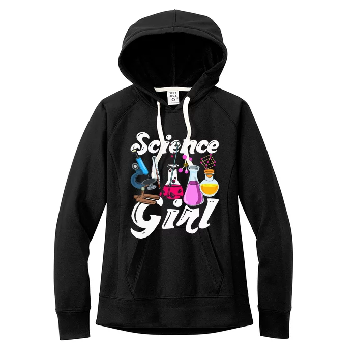 Science Chemist Biology Scientist Wo Gift Chemistry Women's Fleece Hoodie