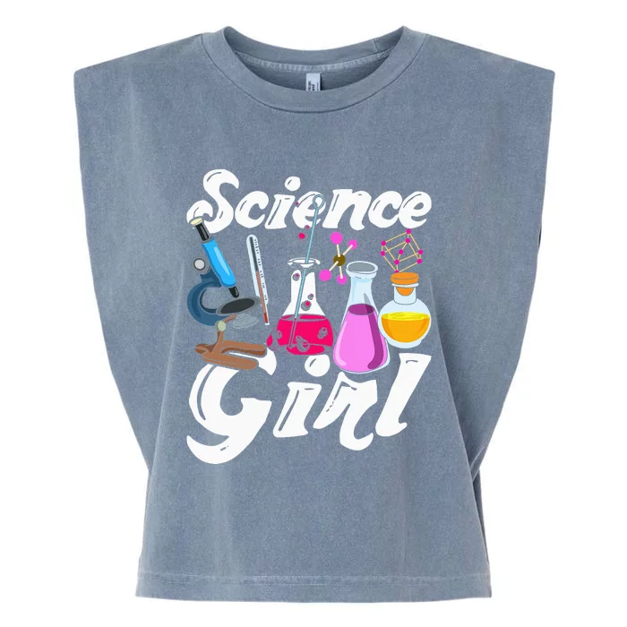 Science Chemist Biology Scientist Wo Gift Chemistry Garment-Dyed Women's Muscle Tee