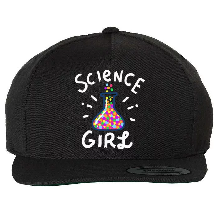 Science Chemistry Biology Student Teacher Wool Snapback Cap