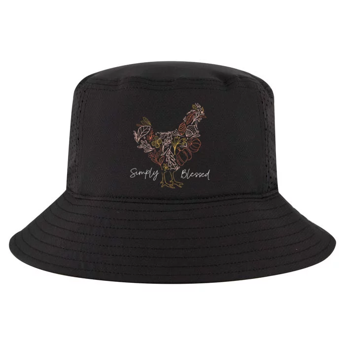 Simply Chicken Blessed Cool Comfort Performance Bucket Hat