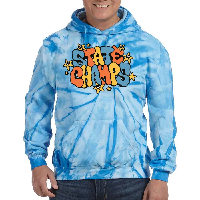 State Champs Bubble Tie Dye Hoodie