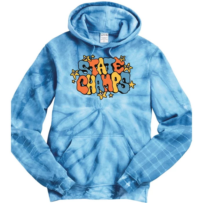 State Champs Bubble Tie Dye Hoodie