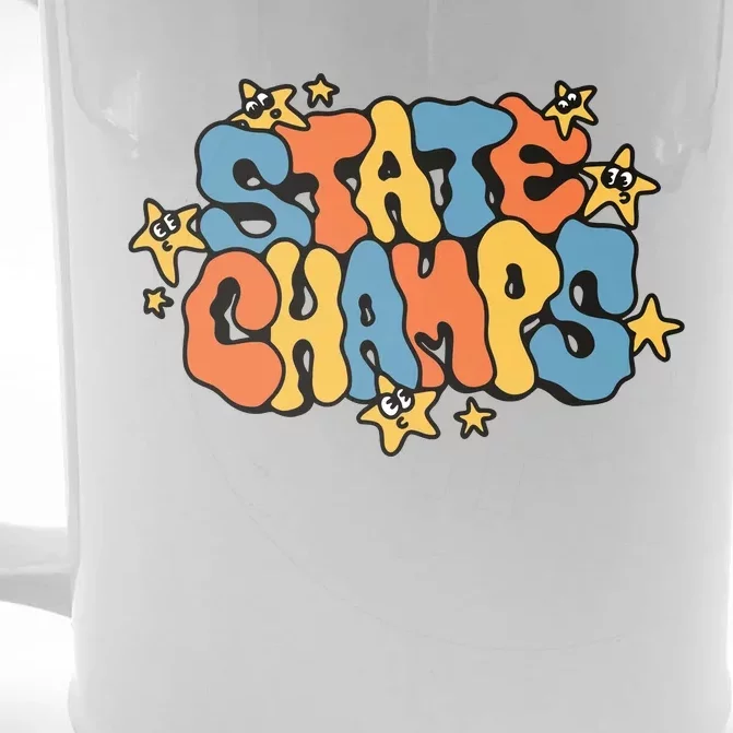 State Champs Bubble Front & Back Beer Stein