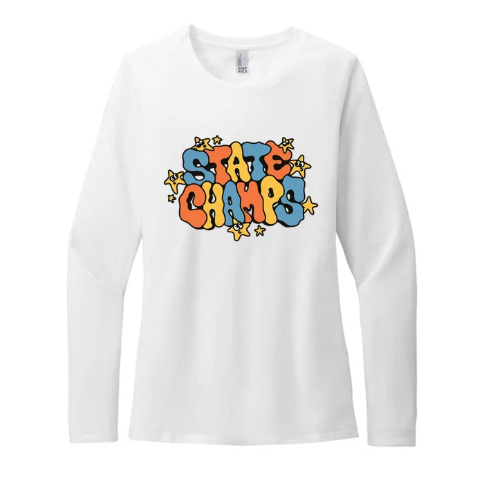 State Champs Bubble Womens CVC Long Sleeve Shirt