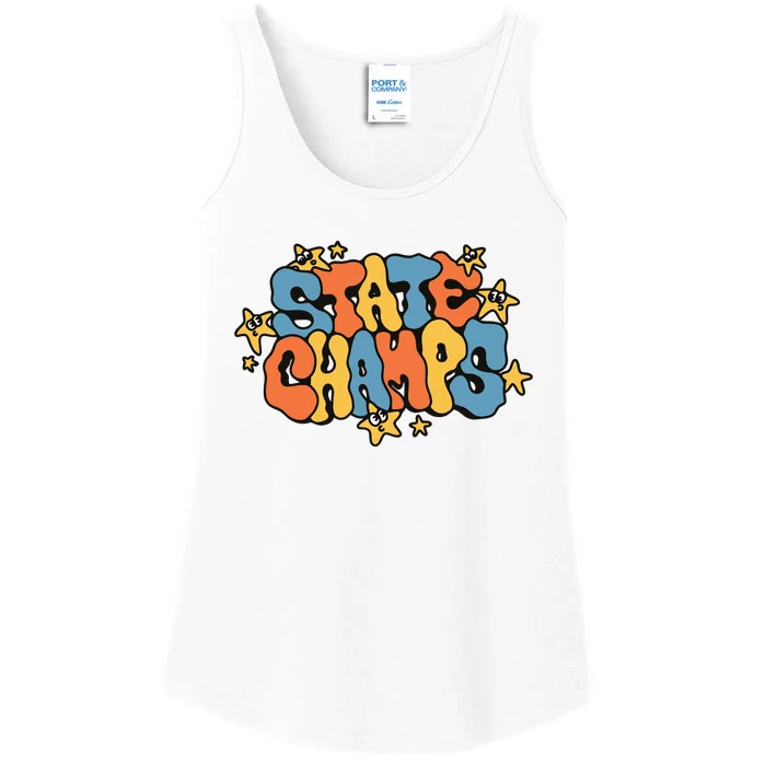 State Champs Bubble Ladies Essential Tank