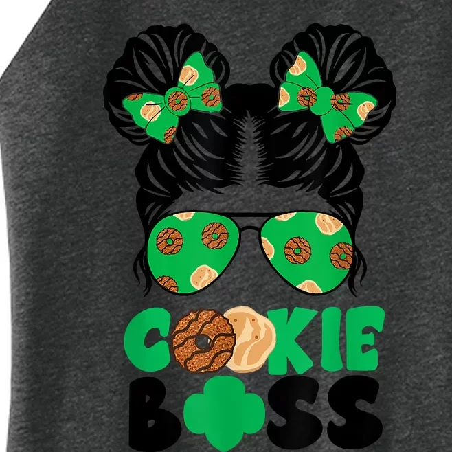 Scout Cookie Boss Kidlife Messy Bun Sunglasses Women’s Perfect Tri Rocker Tank