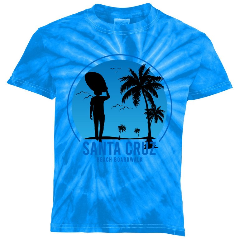 Santa Cruz Beach Boardwalk Kids Tie-Dye T-Shirt