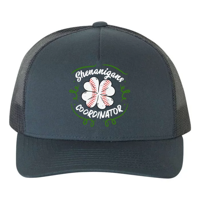 Shenanigans Coordinator Baseball Shamrock St Patricks Day Gift Yupoong Adult 5-Panel Trucker Hat