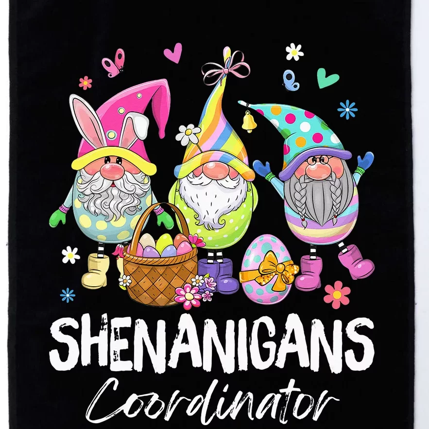 Shenanigan Coordinator Bunny Spring Hunt Eggs Happy Easter Platinum Collection Golf Towel