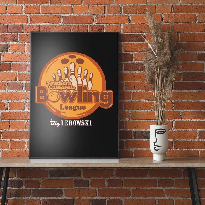 Southern California Bowling League Big Lebowski Poster