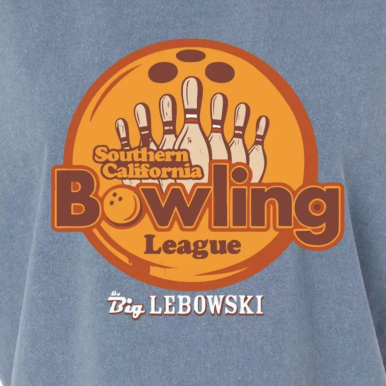 Southern California Bowling League Big Lebowski Garment-Dyed Women's Muscle Tee