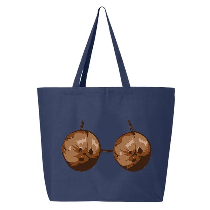 Summer Coconut Bra Halloween Costume Funny 25L Jumbo Tote