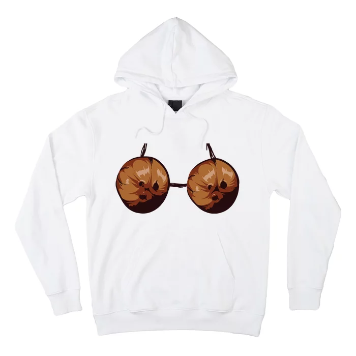 Summer Coconut Bra Halloween Costume Shirt Funny Outfit Gift Hoodie