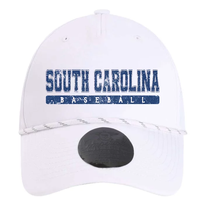 South Carolina Baseball Blue Vintage Performance The Dyno Cap