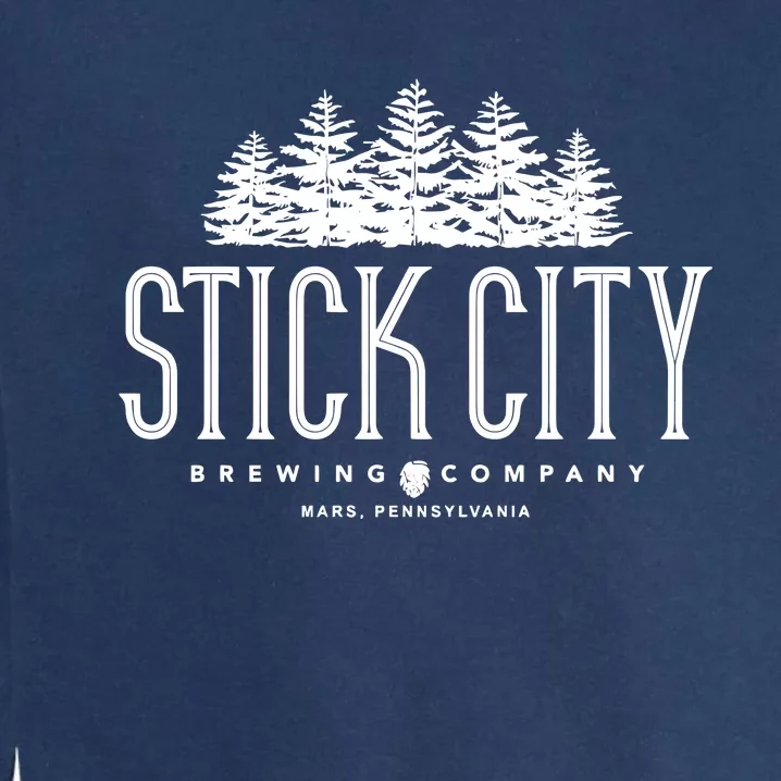 Stick City Brewing Company Garment-Dyed Sweatshirt