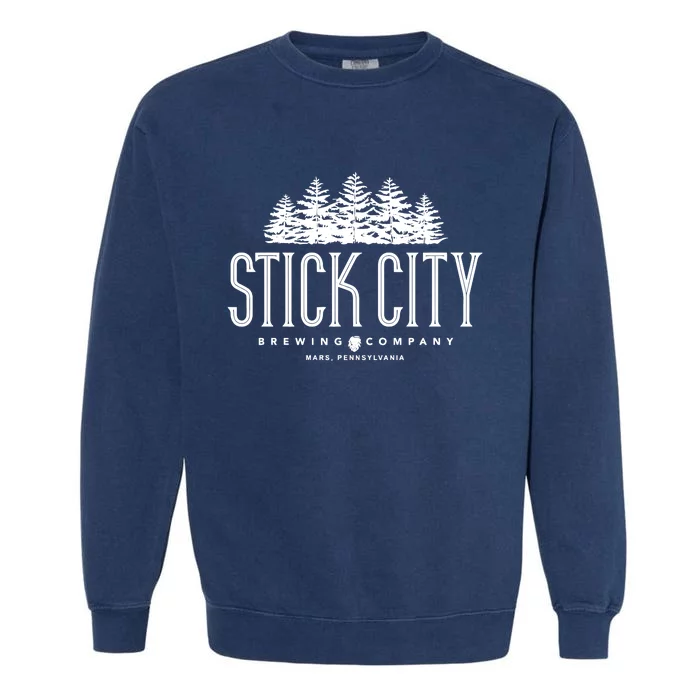 Stick City Brewing Company Garment-Dyed Sweatshirt