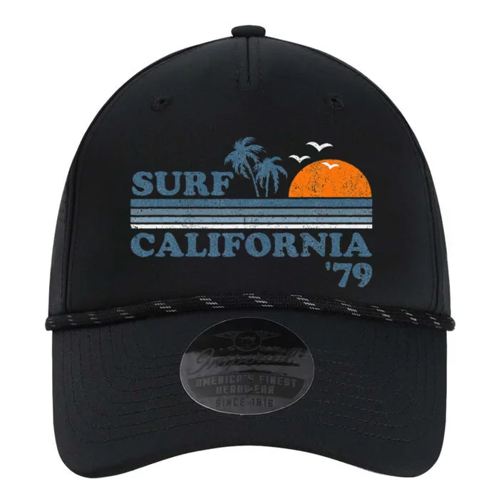 Surf California Beach Retro Sunset Surf 70s Performance The Dyno Cap