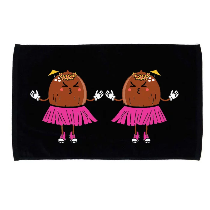 Summer Coconut Bra Halloween Costume Funny Outfit Microfiber Hand Towel