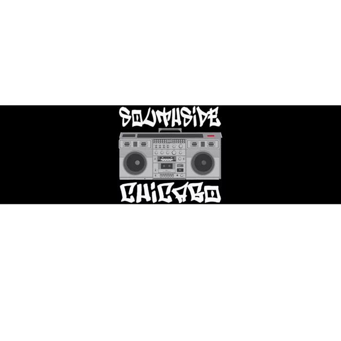 Southside Chicago Boom Box Bumper Sticker