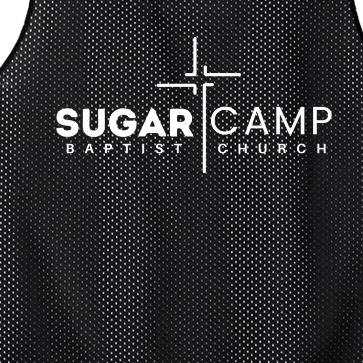 Sugar Camp Baptist Church Mesh Reversible Basketball Jersey Tank